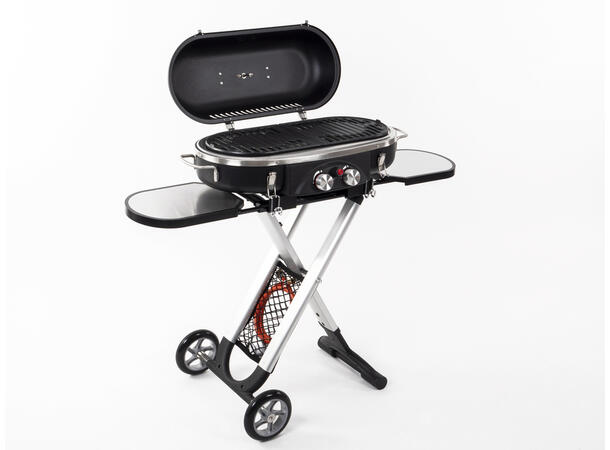 Trolley 2-brenne gassgrill med Med tennsikring 