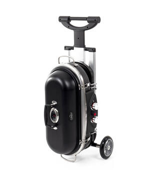 Trolley 2-brenne gassgrill med Med tennsikring