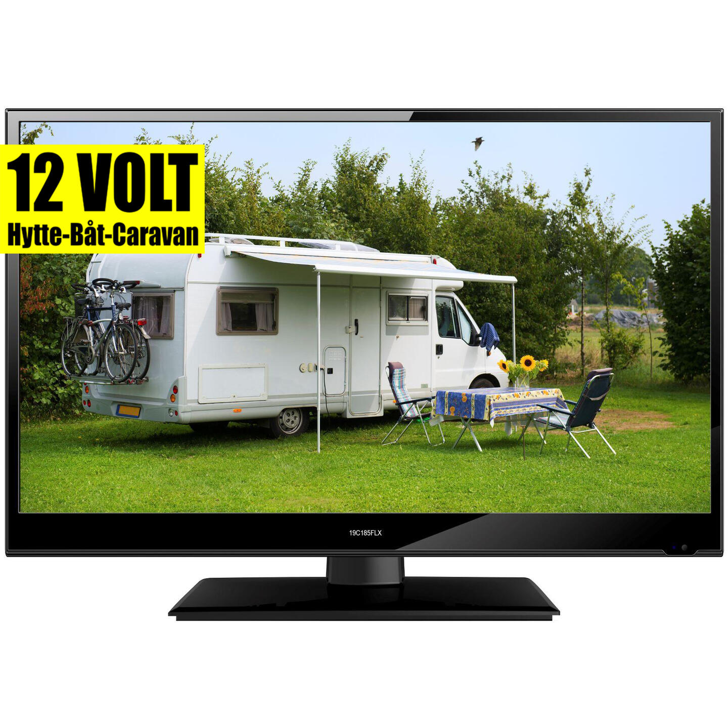 TV Finlux 24" med DVD 12V/230V LED Smart