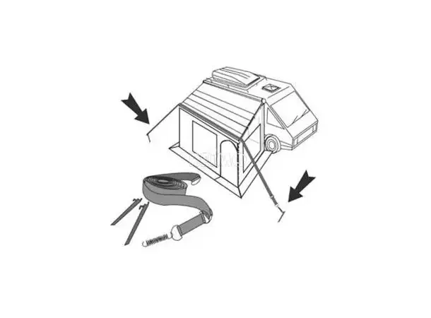 Fiamma stormfestesett for markiser | Caravan.no