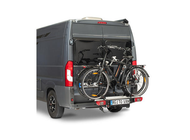 Pakke komplett Agito Van sykkelstativ Fiat Ducato 250/290 (fra 2007-modell) 