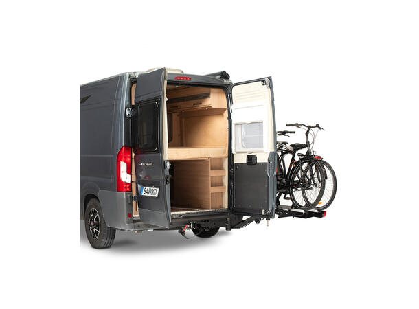 Pakke komplett Agito Van sykkelstativ Fiat Ducato 250/290 (fra 2007-modell) 