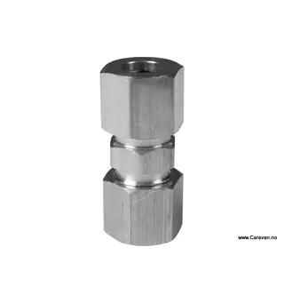 Samleledd, 8 x 8 mm, messing