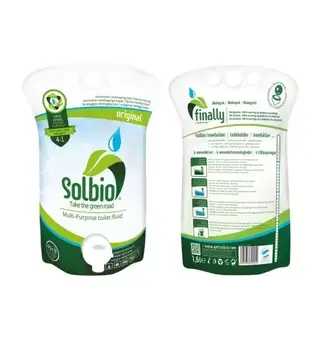 Solbio 100% organisk toalettvæske Ca 40 doser, 1,6 l
