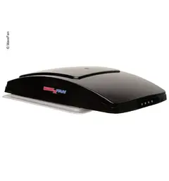 Takventilator maxxfan Deluxe 40x40cm Svart