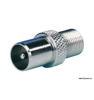 F-connector hannstikk