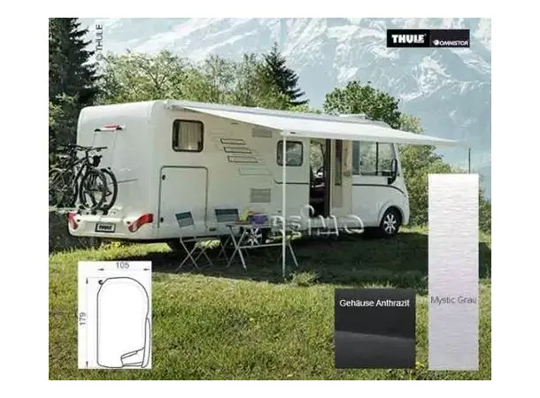 Thule veggmarkise 8000 500 cm | Caravan.no