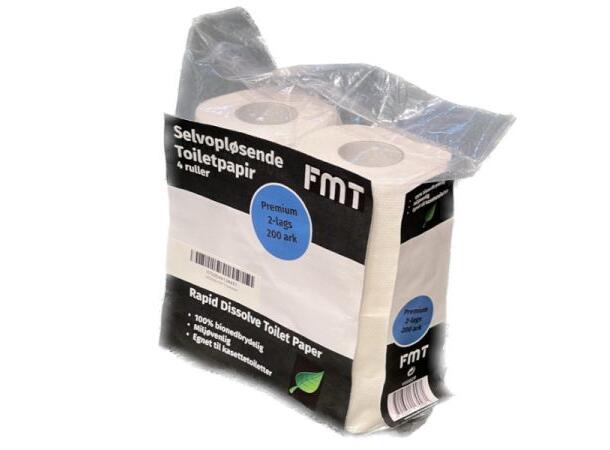 Toalettpapir FMT 4 ruller 