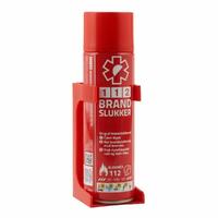 112 Fire Stopper slukkespray 400 ml Nå inkludert veggfeste, brannslukker