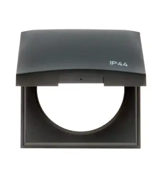 Berker ramme til 1 bryter 60x60mm Med lokk