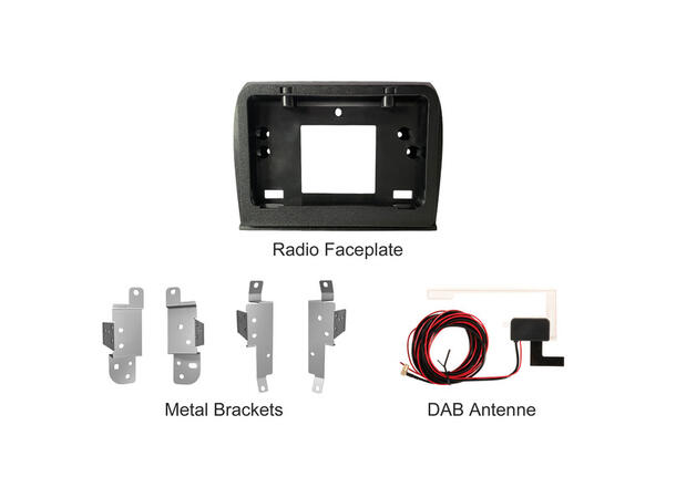 Dynavin monteringsramme for Fiat Ducato Dynavin DVN-APTDC monteringsramme for Du 