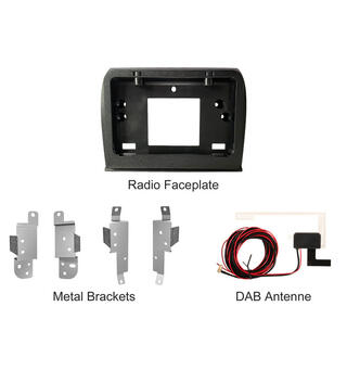 Dynavin monteringsramme for Fiat Ducato Dynavin DVN-APTDC monteringsramme for Du