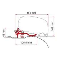 Feste F80 Kit svart Ducato/Jumper/Boxer >2006