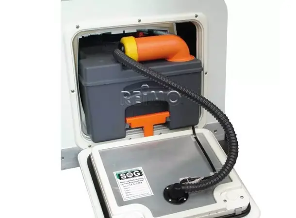 SOG ventilasjonssett type F lysegrå | Caravan.no