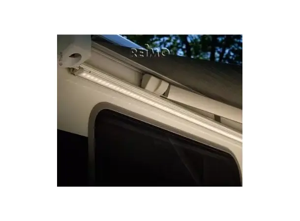 Telt og LED-monteringsskinne hvit | Caravan.no