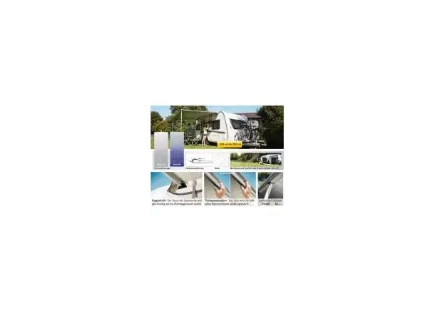 Thule posemarkise 1200 500 cm Mystic grey / Hvit 