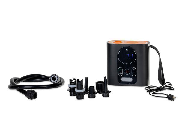 Camp 4 batteridrevet luftpumpe Til madrasser og telt. 