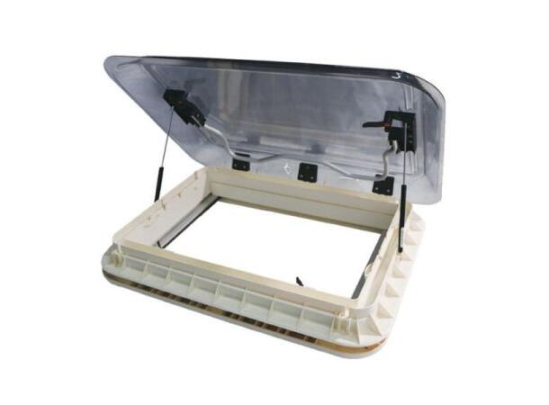 Takluke 50x70cm FMT kremhvit innerramme Med LED-lys 