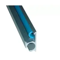Teltskinne alu 5 m, skruekanal 5-8 mm Kuttes i lengder til postpakke!