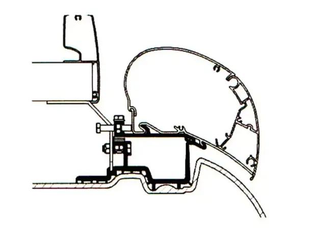 Thule adapter til 6300 og 6200 | Caravan.no