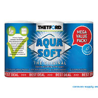 Toalettpapir Thetford Aqua Soft 4+2stk Få 50% mer for samme pris.