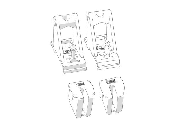 Fixing kit F45L 2 stk 
