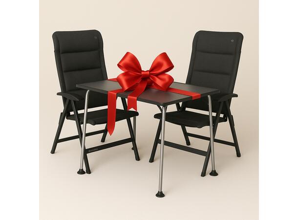 Gavepakke 2 stoler og bord Lagerført for rask levering. 