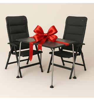 Gavepakke 2 stoler og bord Lagerført for rask levering.