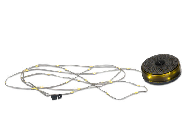 SANNA LED campinglampe med lyslenke Oppladbar og med powerbank 