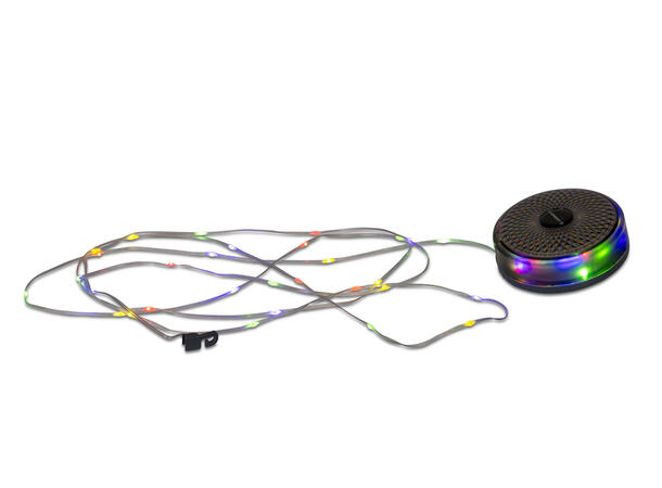 SANNA LED campinglampe med lyslenke Oppladbar og med powerbank 