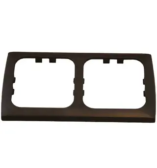 Ramme til 2 brytere C-Line 60x120 mm