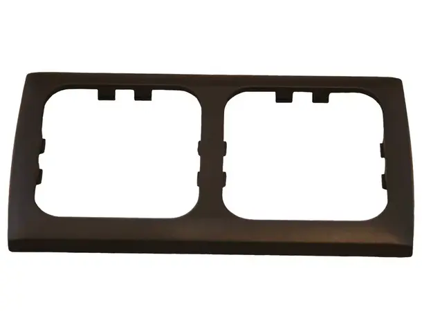 Ramme til 2 brytere C-Line 60x120 mm 