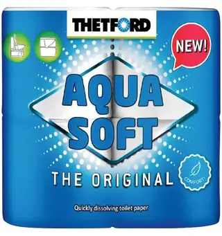 Thetford toalettpapir Aqua-Soft 4 ruller