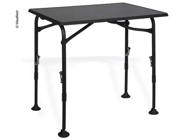 Campingbord Aircolite 80 blackline L80x B60 x H58-76 cm 