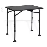 Campingbord Aircolite 80 blackline L80x B60 x H58-76 cm