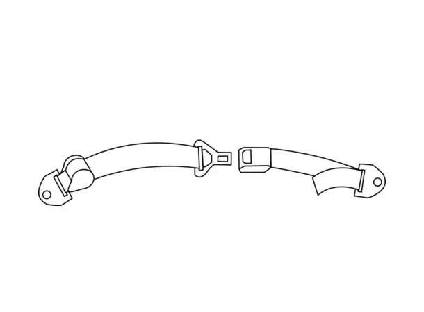 2-punkts automatik sikkerhetsbelte | Caravan.no