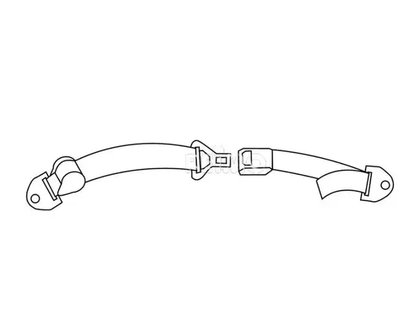 2-punkts automatik sikkerhetsbelte | Caravan.no