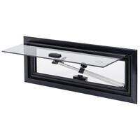 Aluminium vippevindu 460x160 mm Perfekt til alkove