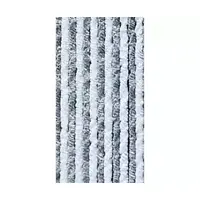 Arisol dørforheng 100x200 grå/hvit 