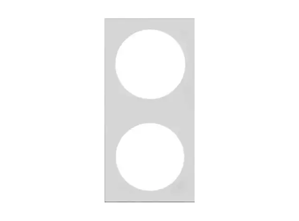 Berker Integro pure 2-veis ramme krom | Caravan.no