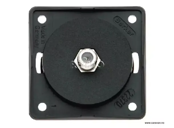 Berker Integro satellittstikkontakt – Antrasitt | Caravan.no