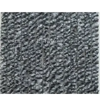 Arisol dørforheng 56x205 grå/hvit/svart
