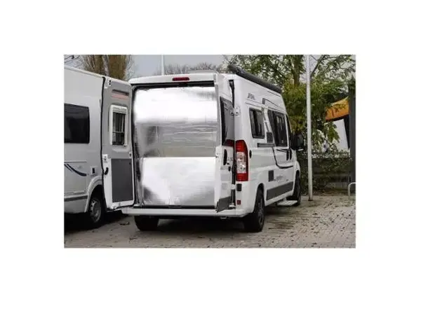 Bakdørisolasjon Ducato to-delt – Beige | Caravan.no