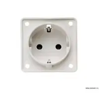 Berker Integro Schuko kontakt 230V hvit 