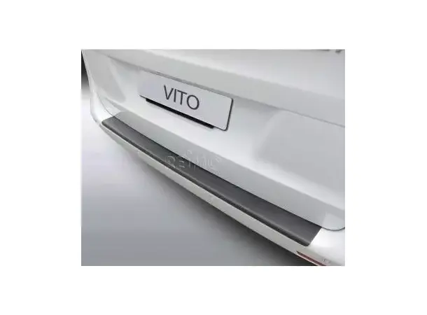 ABS-støtfangerbeskyttelse Til Mercedes Viano/Vito svart fra 2014 