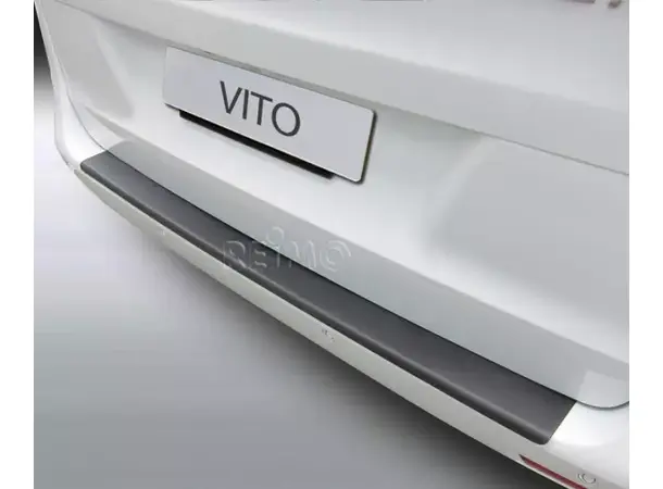 ABS-støtfangerbeskyttelse Til Mercedes Viano/Vito svart fra 2014 