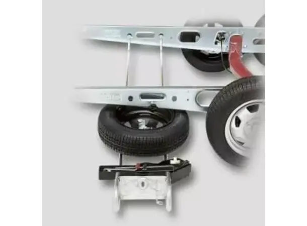 AL-KO reservehjulholder for brede dekk – Type E | Caravan.no