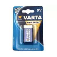 Alkalisk batteri 9 volts blokk 