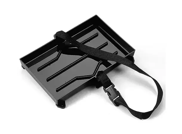 Batteriholder plast svart – 27,5x17,5 cm | Caravan.no