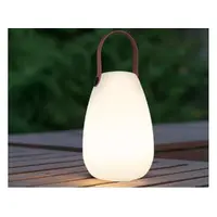 Bordlampe led/oppladbar hvit 